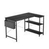 Levede 100CM L-Shaped Office Desk - Black