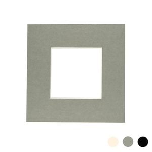 Picture Photo Mount - To Fit Frame Size 8 x 8" for Image Size 4 x 4"