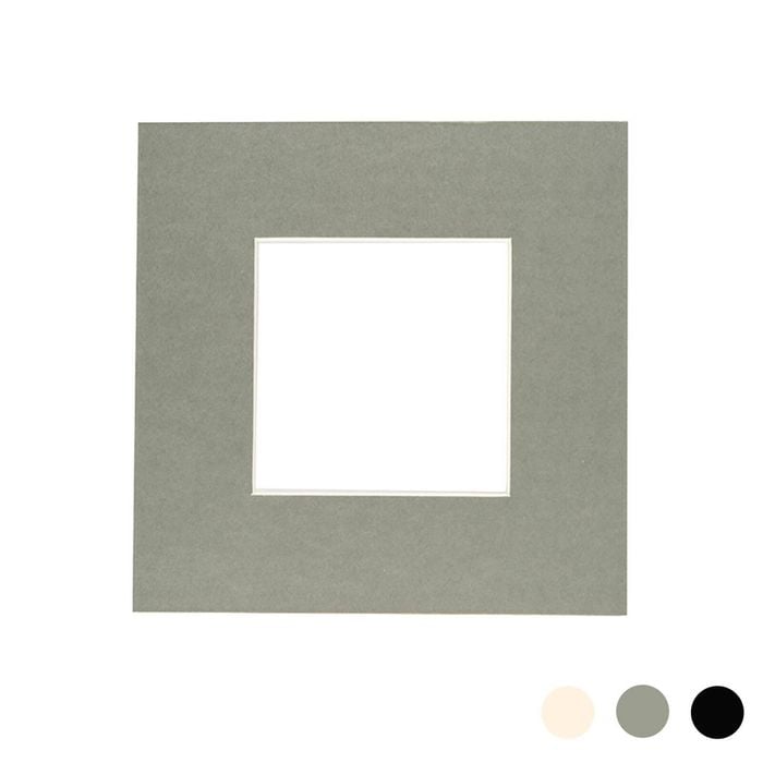 Picture Photo Mount - To Fit Frame Size 8 x 8" for Image Size 4 x 4"