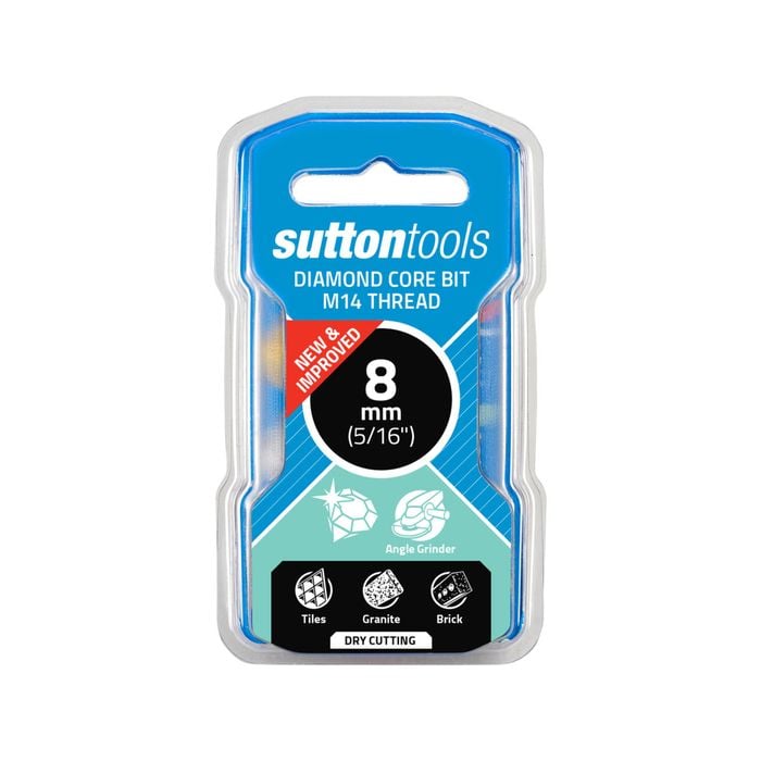 Sutton Tools 8mm M14 Diamond Core Bit