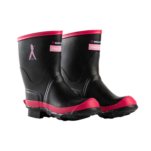 Skellerup Pink Band Women/Youth Gumboots - Size 4
