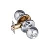 Schlage Chrome Regent Series Denver Entrance Knobset