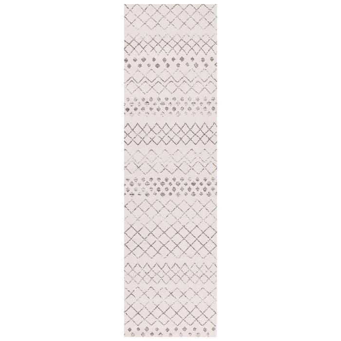 The Rug Connection Jaya 454 Off White 400x80cm - Large Runner Coastal Pet Friendly Indoor Rug
