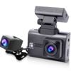 Elinz 4K 2K Dual Dash Cam WiFi GPS Dashboard Camera Recorder WDR Night Vision Car Charger