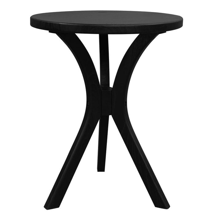 Gatsby Round Side Table - Small (Black)