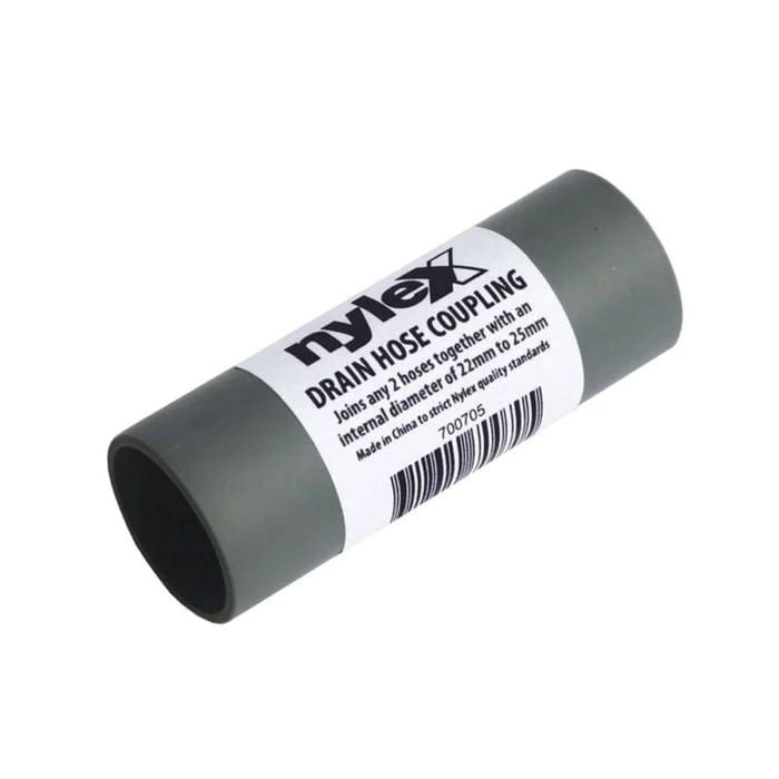 Nylex 2 x 25mm Grey Water Accessory Joining Cuff