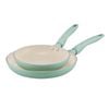RACO SmartStart Ceramic Nonstick Induction Twin Pack Frypans 22/28cm Lichen