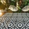 Outdoor Rug - Lisboa Black And White