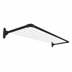 Daytek Anthracite Black Slim Fold Down Clothesline MK2 LL - Anthracite Black