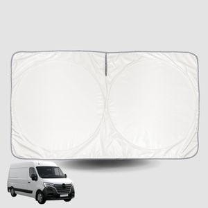 Windscreen Sun Shade for Renault Master Van 2010-Current Universal Fit Window Visor UV Block XL