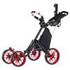 CaddyTek CaddyCruiser ONE Pro  4-Wheel Golf Buggy - Red