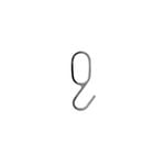 Miles Nelson Oval Hanging Hook - Suitable For 20mm Towel Rail