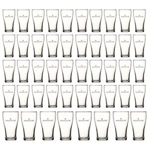 Crown Nucleated Headmaster Beer Conical Glasses 425ml | Set Of 48