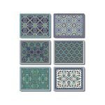 Cinnamon Cork Backed Coasters Set of 6 Dubai