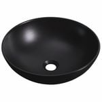 Mondella Matte Black Rumba Basin