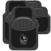 Collingwood Magpies Official Afl Universal Rubber Car Floor Mats Carpet