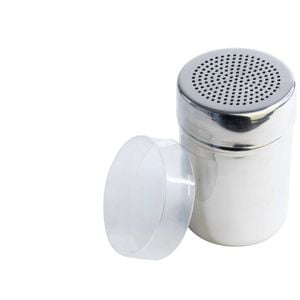 Cuisena Stainless Steel Mesh Kitchen Shaker Twist Lock Lid 2mm Holes