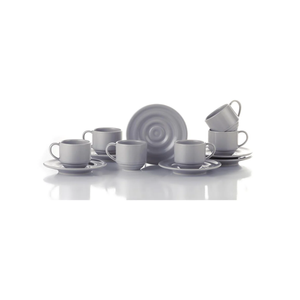 Kütahya Tuana 90ml Coffee Cup set PEARL Matt Beige