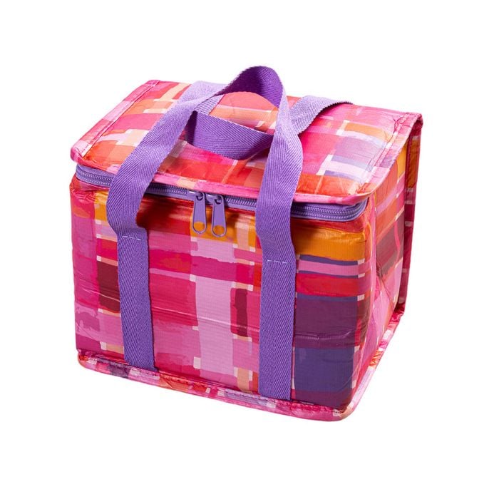Lunch Bag - Gingham Rose