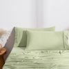 Dreamaker Superfine Washed Microfibre King Pillowcase Twin Pack Sage Green
