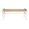 Sk Designer Living | Replica Jorgen Baekmark J83b Bench Seat | 110cm - Bone White & Natural