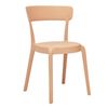 Bolero Mila Cafe Chairs Light Salmon (2 Pack) - DX975
