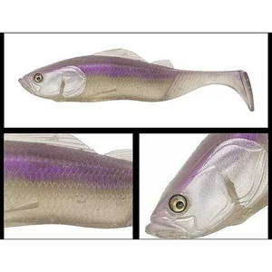 Adusta Pick Tail Swimmer 5" Soft Plastic Fishing Lure 207 Wakasagi