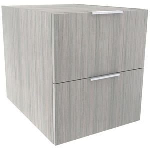Lugna 512 x 450 x 580mm Mist 2 Drawer Storage Cabinet