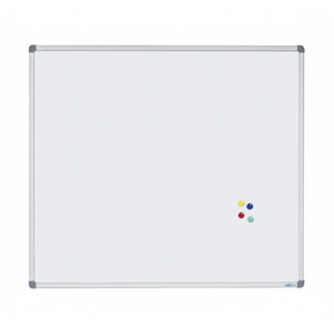 DuraWrite Magnetic Whiteboard Aluminium Frame 1200x1200mm