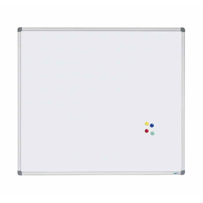 DuraWrite Magnetic Whiteboard Aluminium Frame 1200x1200mm