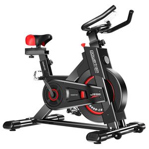 PowerTrain Black IS500 Heavy Flywheel Exercise Spin Bike
