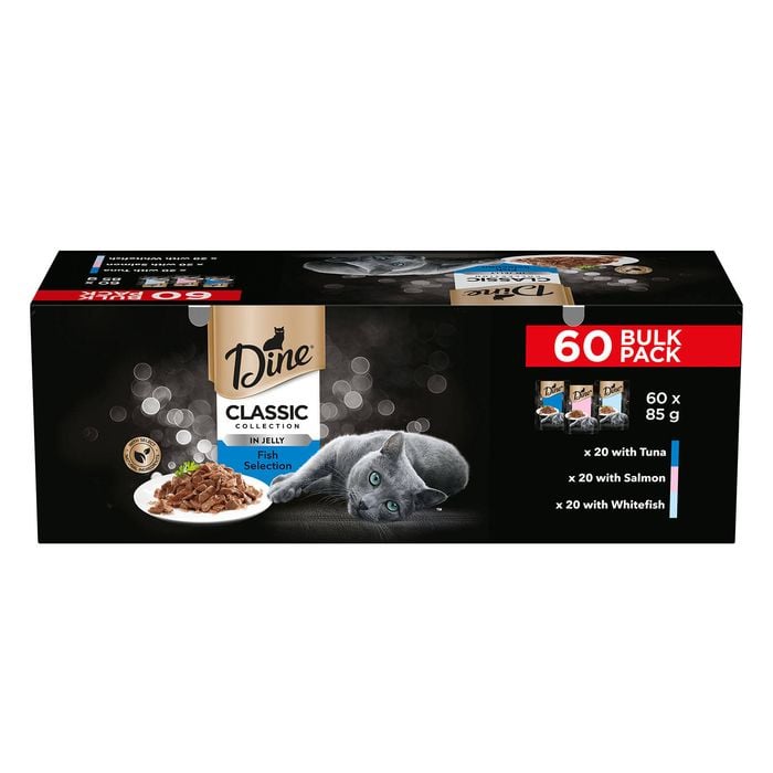 Dine Cat Food Classic Collection 60 Pack