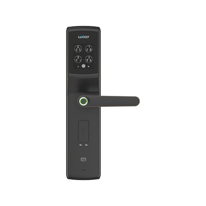 Lockly Bronze Secure Lux Smart Mortise Lock with 3D Fingerprint