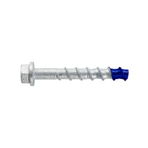 DeWALT 10 x 60mm Blue Tip Galvanised Hex Screw Bolt - 50 Pack