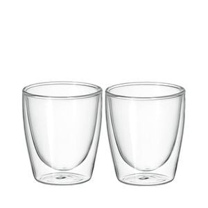 Avanti Cafe Twin Wall Glass 150ml Set of 2