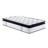 Laura Hill Single Mattress Luxury Euro Top 5-Zone Pocket Spring Mattress High-Density Foam Hypoallergenic