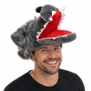 Wolf Hat Funny Party Costume Adult Childrens Animal Fancy Dress Halloween Cap