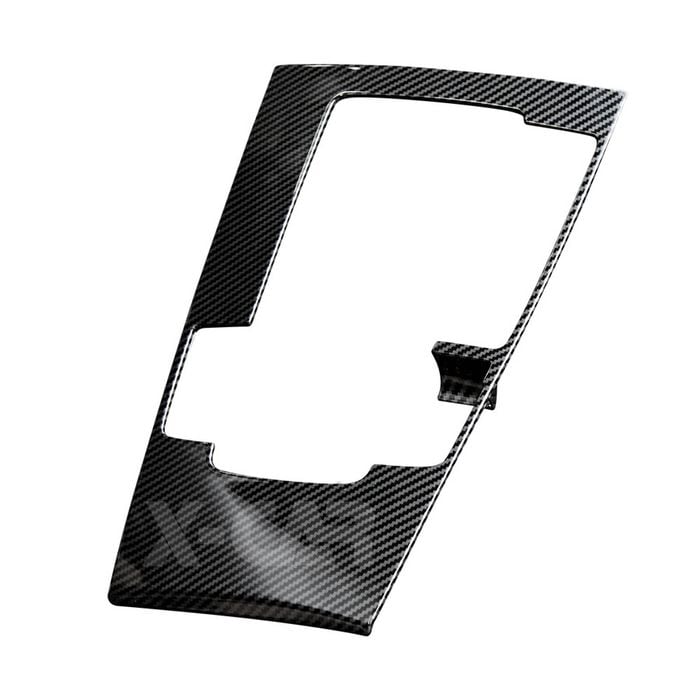 Carbon Fiber Style Center Console Gear Shift Cover Frame Protector for Mazda 3 BP 2019-2024