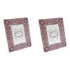 2PK LVD Wooden Glass Picture/Photo Decor Frame 5x7 21.5x26.5x1.5cm Sari