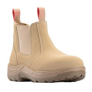 Bata Industrials Women's US Size 6 Sand Juno Slip-On Safety Boot