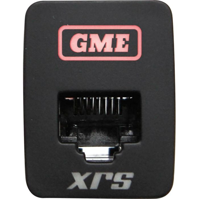 GME RJ45 Pass Through Adapter Fits Selected Nissan Models 30.6x23.5mm Red