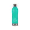 Mineral Maker MORBIDO Green Alkaline Filter Water Bottle + a Mineral Stone Pouch