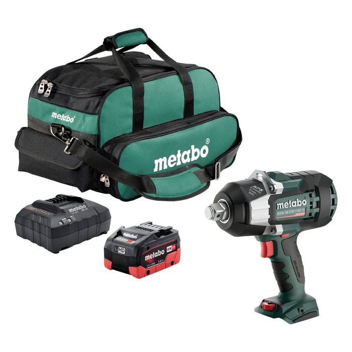 Metabo 18V 1750Nm 3/4Inch Impact Wrench Kit 1X5.5AH AU60240202