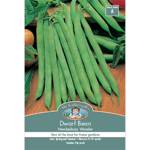 Mr Fothergill's Hawkesbury Wonder Dwarf Bean Vegetable Seeds