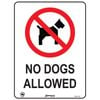 Pinnacle Signage 400 x 300mm No Dogs Allowed Sign
