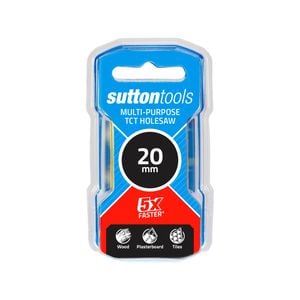 Sutton Tools 20mm TCT Multi-Purpose Seamless Holesaw
