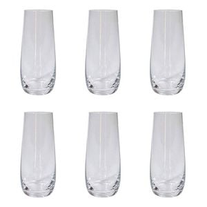 Grand Cru 6 Piece Stemless Glass Flute Set 290ml Alex Liddy