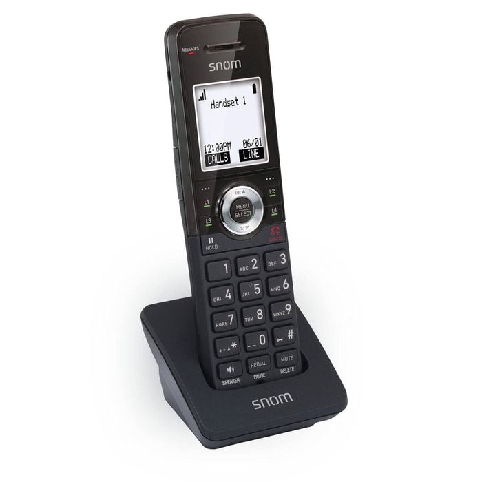 Snom M10 Office Handset, Headset Connectable, Backlit Keypad, Long Standby Time, Advanced Audio Quality **ips-m10-pp**