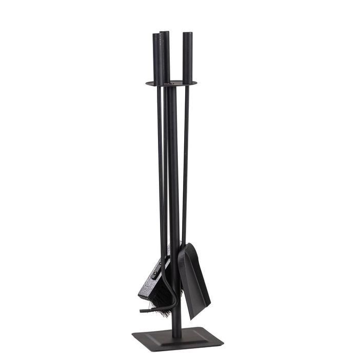 Jumbuck 1.5 x 6.1cm 3 Piece Black Powder Coated Steel Tool Set