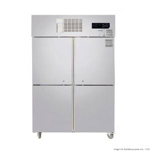 Thermaster TROPICAL 4 x Half door SS Fridge